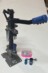 Crimpadora Resizer de soporte de carcasa de acero de calibre 20 todo en uno con casco de carcasa de tiro de gran aumento 6X - Product Image 3