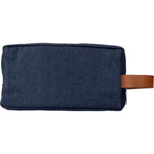 Borsa da Toilette Personalizzata Marianne in Denim con Accessori su Misura - Product Image 2