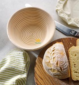Cuenco brotform de prueba de ratán de Vietnam, juegos de cesta de prueba de banneton de pan artesanal para panaderos - Product Image 4