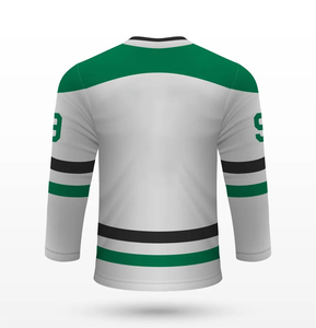 Camisetas de hockey sobre hielo personalizadas de alta calidad, moda, sublimada, impresa, número de nombre del equipo, equipos transpirables, deportes para hombres - Product Image 2