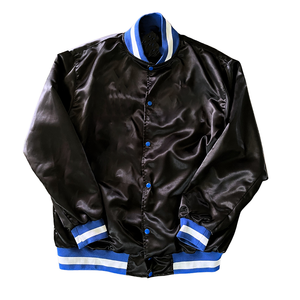 Blouson Bomber en Satin Personnalisé Beta Phi Sigma Fraternity avec Logo Brodé de Qualité Supérieure et Lettres Grecques Imperméable - Product Image 1
