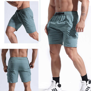 Short de sport de qualité supérieure pour homme Short de sport de course à pied avec logo personnalisé confortable et à séchage rapide - Product Image 3