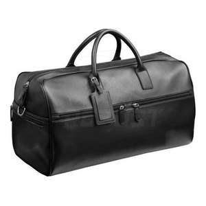 <b>Leather</b> Duffle <b>Bag</b> Sport Style Spacious Design <b>Soft</b> Genuine <b>Leather</b> Polyester Lining High Quality Stylish Functional - Product Image 2