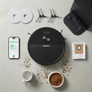 Liberbot, Robot Aspirador Inteligente Inalámbrico, Control por Aplicación, Eliminación Automática de Suciedad, Robot de Barrido y Fregado - Product Image 4