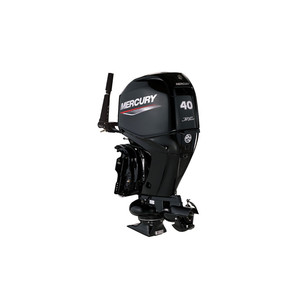 Moteur hors-bord Mercury 40HP Jet 40ELHPT d'occasion, démarreur électrique, SOHC, injection de carburant, Mercury Marine, garantie 3 ans pour essence/électrique - Product Image 1