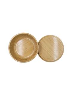 Shock Price Bamboo Bowl Sustainable Custom Bamboo Products Stocked Manufacturer VietChoice Made In Vietnam High Quality - Product Image 3