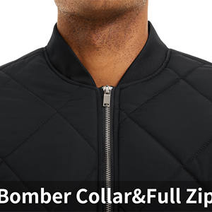 Vente en gros Nouvel arrivage de veste d'automne d'hiver de haute qualité pour hommes Manteau Street Wear Broder Oversized Baseball Vestes pour hommes - Product Image 4