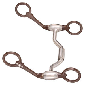 Mèche d'équitation professionnelle Kelly Silver Star Mèche Western durable en acier inoxydable avec embout de contrôle de précision - Product Image 2