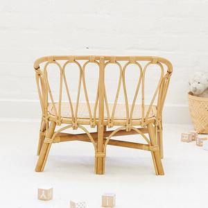 Meubles pour enfants en gros, chaise bébé en rotin durable, design adorable, chaises enfant à prix abordable - Product Image 5