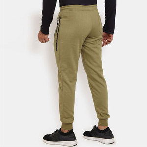 Pantalon de jogging personnalisé de qualité supérieure pour hommes, tissu en coton de fabrication professionnelle, style décontracté, motif droit léger de grande taille - Product Image 3