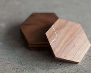 ที่รองแก้วทำจากทองเหลืองงานทำมือคุณภาพสูงถาดรองแก้วกาแฟชาอุปกรณ์เสริมสำหรับโต๊ะในครัว - Product Image 3