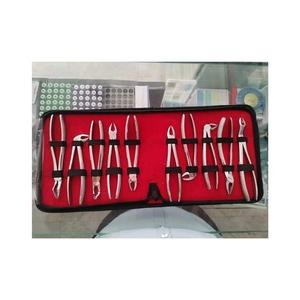 Kit de 10 Instrumentos Quirúrgicos Dentales de Acero Inoxidable de Alta Calidad, Juego de Fórceps Manuales para Extracción Dental, Aprobado por CE - Product Image 4