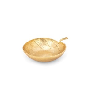 Serving <b>Nuts</b> and Dates Dish Decorative New Design Gold Stand Polished Bowl Decorative Metal Designer <b>Nuts</b> and Dates Serving Bowl - Product Image 2