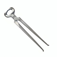 Coupe-ongles pour chevaux avec conception de mâchoire améliorée pour une coupe précise des sabots, fabriqué en acier forgé haute résistance |   Utilisation durable