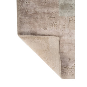 Alfombra Rectangular UnfoldBy Kavi Modern Ivory de Lana y Seda de Bambú Anudada a Mano, Modelo Esk-330(3D), 10 mm, para Sala de Estar y Dormitorio - Product Image 5