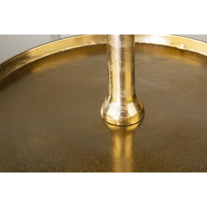 Support à gâteau en métal de qualité exportée pour dessert, tasse, gâteau, finition dorée brillante et collations pour la maison et les fêtes d'anniversaire. - Product Image 2