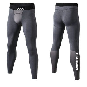 Leggings de gym personnalisés pour hommes Tissage tricoté Vêtements de fitness à bas prix pour hommes - Product Image 1