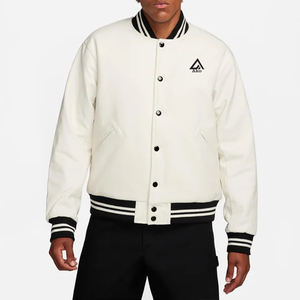 New Letterman Casual Outwear Winter Collection Jackets Custom Brand Adult Size Men Street <b>Fashion</b> Varsity Jackets 100% Cotton - Product Image 1