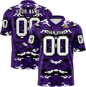 Camisetas de fútbol de ajuste personalizado con parche de número de impresión de logotipo tela elástica transpirable mangas cortas de talla grande suministro de ropa de equipo OEM - Product Image 1