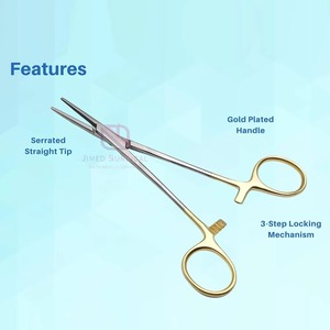 โรงงานผลิตเครื่องมือผ่าตัดที่มีความแม่นยำ ผลิตจากเหล็ก คีมผ่าตัดแบบใช้มือ น้ำหนักเบา ได้รับการรับรองมาตรฐาน CE ระดับคลาส 1 ทางการแพทย์ - Product Image 2