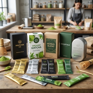 Nuevo Té Verde Matcha Orgánico Ceremonial de Primera Calidad en Polvo Instantáneo en Sobres Portátiles de 2g/5g/10g - Product Image 6