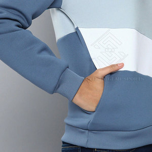 Wholesale Price Winter Long Sleeve Women's Pullover <b>Crewneck</b> Sweatshirt with Front Logo Eco-Friendly Breathable Fleece Fabric - Product Image 5