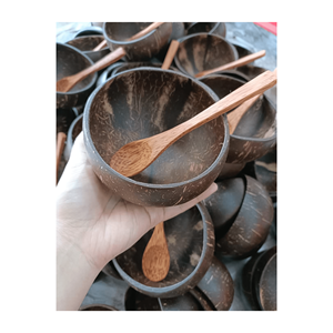 CUENCO DE CÁSCARA DE COCO DE VIETNAM HECHO A MANO DE ALTA CALIDAD MINI CON TAMAÑO PERSONALIZADO HECHO EN VIETNAM A PRECIO COMPETITIVO - Product Image 3