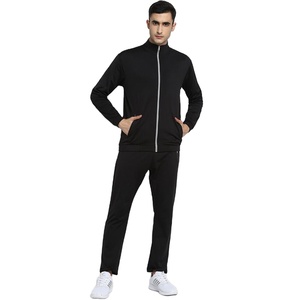 Chándal Deportivo Ligero de Poliéster Francés para Hombre, Corte Regular, Informal, de Alta Calidad, con Diseño de Logotipo Personalizado, para Otoño - Product Image 1