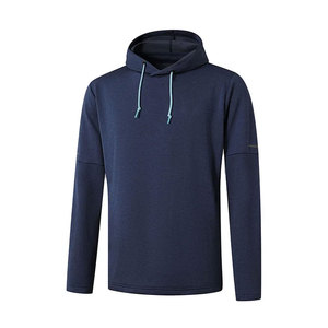 Pull à capuche unisexe brodé en polaire de haute qualité avec logo personnalisé et cordon de serrage Sweat à capuche ample avec poche kangourou - Product Image 1