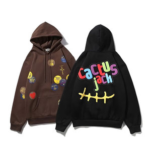 Sudaderas con capucha acolchadas en relieve en blanco de gran tamaño para hombre y mujer con logotipo personalizado, sudaderas con estampado de diamantes de imitación Unisex de talla grande - Product Image 3