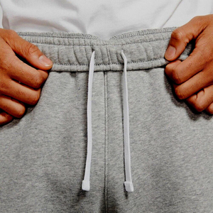 High Quality Men's Fleece Short Gray Color Cotton Polyester Jogging Running Outdoor Shorts For Adults - Product Image 4