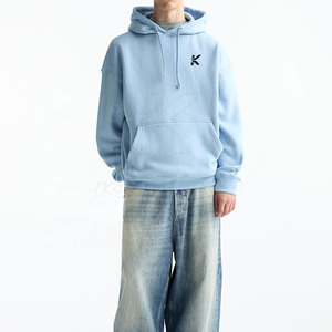 Sweat-shirts surdimensionnés avec logo personnalisé, hiver, 100% coton, tissu polaire doux, coupe classique, décontracté, vêtements de rue, pour l'extérieur - Product Image 4