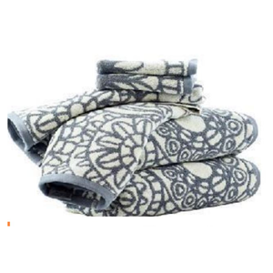 100% coton anneau filé serviette de plage fil teint Jacquard salle de bain ensemble Anti boulochage traité doux toucher Logo personnalisé approvisionnement en vrac - Product Image 2