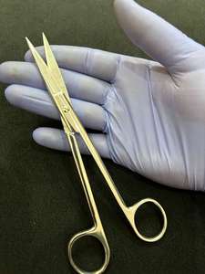 Tijera de vendaje de acero inoxidable de alta precisión al por mayor, herramienta quirúrgica Manual de inserción Tc, certificado CE Clase II ISO13485 para - Product Image 5