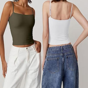 Ropa informal de secado rápido para mujer, camiseta sin mangas a precio al por mayor, la mejor camiseta sin mangas hecha en poliéster para mujer - Product Image 6