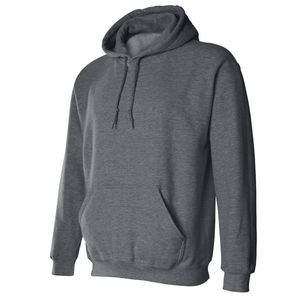 Sweat à capuche pour homme, uni, doublé, 100% coton, décontracté, hip-hop, streetwear, écologique, hiver, à capuche, 360g - Product Image 3