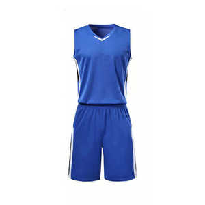 Maillots de basket-ball réversibles personnalisés pour hommes Kit de sport respirant personnalité imprimée comprend des chemises Shorts pour l'équipe - Product Image 1