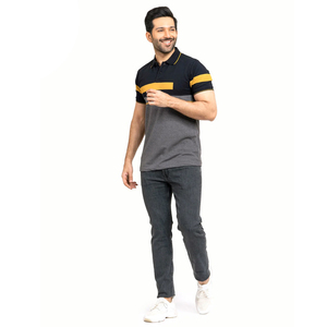 100% Organic Cotton <b>Men's</b> Custom Polo <b>Shirts</b> <b>With</b> Embroidery Logo Summer Soft <b>High</b> Quality Breathable Casual Wear - Product Image 4