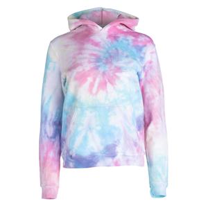 Sudadera con capucha Tie-Dye hecha a medida, ropa de calle Unisex con 100% de algodón, sudaderas con capucha Tie-Dye para hombre - Product Image 1