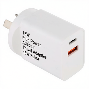 18W <b>Plug</b> <b>Power</b> <b>Adapter</b> Travel Adaptor with 18W Spina - Product Image 2
