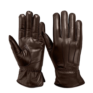 Top tendance meilleurs gants de mode en cuir de grain de peau de chèvre de vache gants de conducteur fonctions anti-coupure anti-impact gants de mode en cuir - Product Image 6