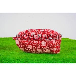 Printed Makeup <b>Bag</b> Handmade Pouch <b>Toiletry</b> <b>Bag</b> Cosmetic Travel Organizer Accessory <b>Bag</b> Wholesale Manufacture Quilted Block - Product Image 4