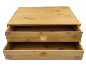 Bandeja de papelería de bambú de Vietnam con acabado pintado de nuevo color natural compatible con OEM/ODM Tipo 2 33,5x24,5x12 cm suministros de oficina - Product Image 5