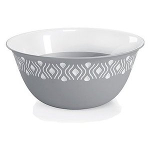 Ensaladera de Plástico Gris TOSCA de Stefanplast, 19 cm - Utensilios Esenciales para Ensaladas - Product Image 1