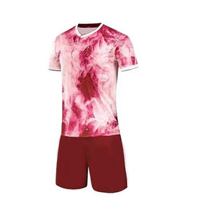 Elegante Conjunto de Uniforme de Fútbol 100% Poliéster para Adultos, Incluye Pantalones Cortos con Estampado de la Camiseta de Francia - Product Image 2