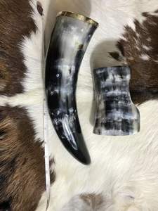 Haute Qualité Style Viking Corne À Boire Taille Personnalisée Poli Technique Offre Spéciale Produit Logo Personnalisé Conception Pas Cher Price-HF CRAFTS - Product Image 3