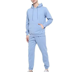 Chándal Deportivo de Invierno Personalizado de Alta Calidad para Hombre, 100% Algodón, Transpirable, Resistente al Viento, para Gimnasio, Trotar, Entrenamiento, Color Sólido, Talla Grande - Product Image 4
