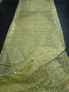 Exclusivo de calidad de exportación Deshi Dhakai Jamdani Sharee para mujer JAMDANI FABRIC Blue GREEN Golden Sky Blue de Bangladesh - Product Image 6