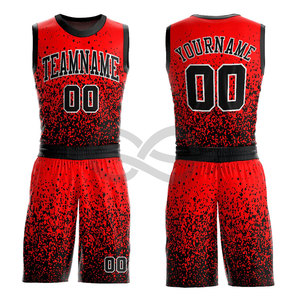 Ensemble de maillots de basket-ball personnalisés unisexes, à séchage rapide, imprimés par sublimation, design personnalisable, uniforme, Bsci, vêtements de sport en gros - Product Image 4