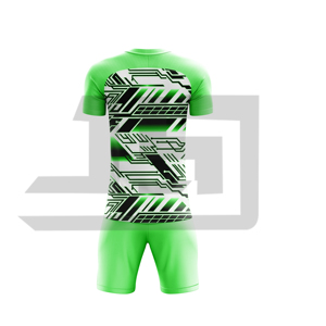 Uniforme de Fútbol para Club, Camiseta y Pantalones Cortos Transpirables, Ligeros, 100% Poliéster, Nombre del Equipo Personalizado para Profesionales - Product Image 5